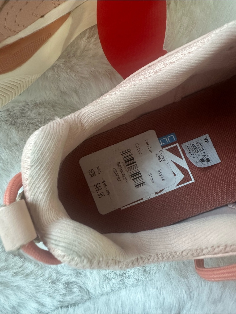 Vans Women's Dusty Rose Lace-Up Platform Sneakers - Picture 3 of 5
